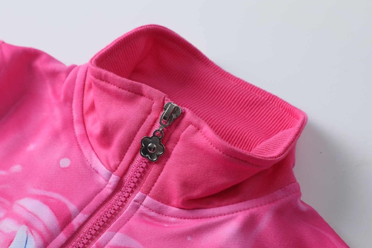 Dívčí funkční mikina Kugo SM3591 meruňková